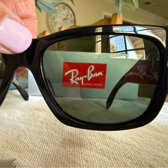 Ray-Ban Wayfarer Nomad Black Sunglasses - Picture 2 of 9
